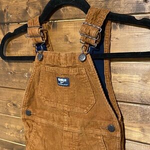 OshKosh B’gosh Tan Corduroy Overalls | Toddler 2T | Adjustable Straps